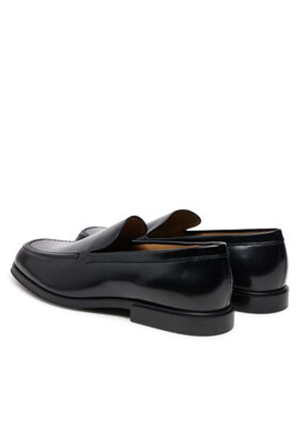 Calvin Klein Półbuty HM0HM01776 Czarny. Kolor: czarny. Materiał: skóra