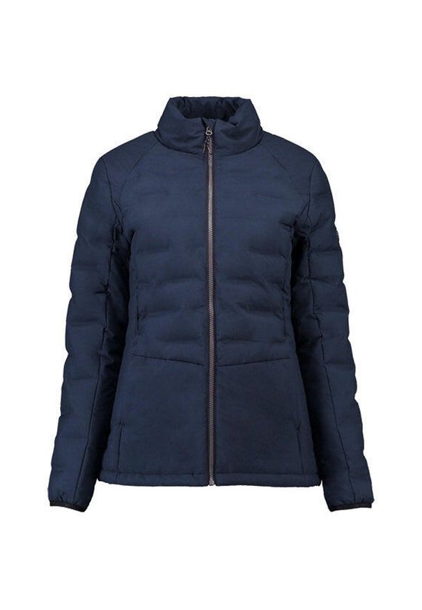 ZUMBA WEAR - Wodoodporna kurtka zimowa Kjelvik Sitaa dla kobiet - Navy 42. Kolor: niebieski. Materiał: materiał, dzianina. Sezon: zima. Sport: taniec, joga i pilates