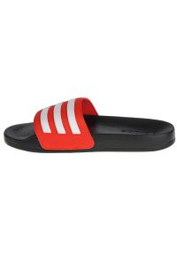 Adidas - Klapki adidas Adilette Shower Slides Jr FY8844 czarne. Okazja: na plażę. Kolor: czarny. Materiał: guma, syntetyk, materiał #5