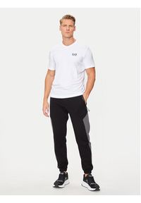 EA7 Emporio Armani T-Shirt 8NPT27 PJVQZ 1100 Biały Regular Fit. Kolor: biały. Materiał: bawełna #3