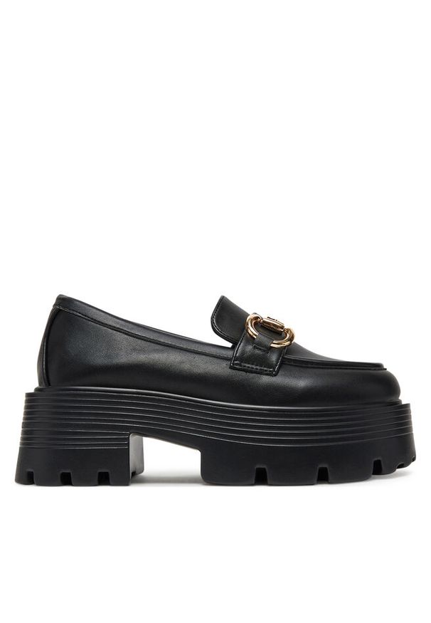 Loafersy DeeZee. Kolor: czarny
