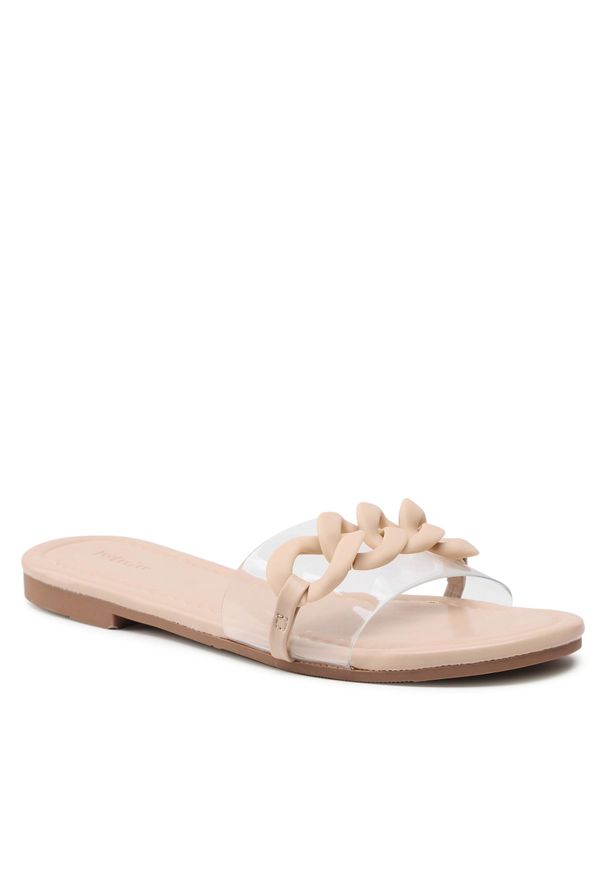 Klapki DeeZee LS5712-03 Beige. Kolor: beżowy