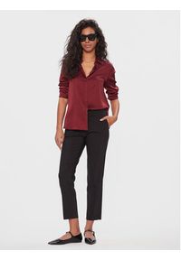 Marella Spodnie materiałowe Macario 2413131031200 Czarny Regular Fit. Kolor: czarny. Materiał: bawełna, syntetyk #3