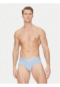 Calvin Klein Underwear Komplet 3 par slipów LV00NB4388 Kolorowy. Materiał: bawełna. Wzór: kolorowy
