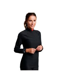 DAMART - Damska koszulka z długim rękawem i zamkiem błyskawicznym Damart Thermolactyl 5. Kolor: czarny. Długość rękawa: długi rękaw. Długość: długie #1