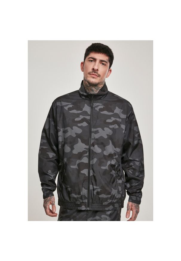 Urban Classics - Parka miejska klasyczna koszula. Kolor: czarny, wielokolorowy, brązowy, zielony. Sezon: zima. Styl: klasyczny