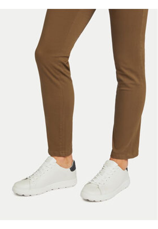 Geox Sneakersy U Spherica Ecub-1 U45GPA 0009B C0899 Biały. Kolor: biały. Materiał: skóra