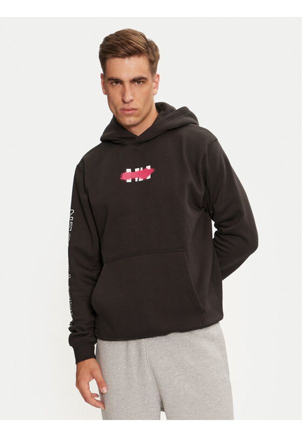 Helly Hansen Bluza Graphic 54158 Czarny Regular Fit. Kolor: czarny. Materiał: syntetyk, bawełna