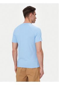 BOSS T-Shirt 50517970 Niebieski Slim Fit. Kolor: niebieski. Materiał: bawełna #5