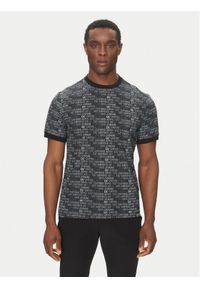 EA7 Emporio Armani T-Shirt 7M000208 AF12874 UC001 Czarny Regular Fit. Kolor: czarny. Materiał: bawełna