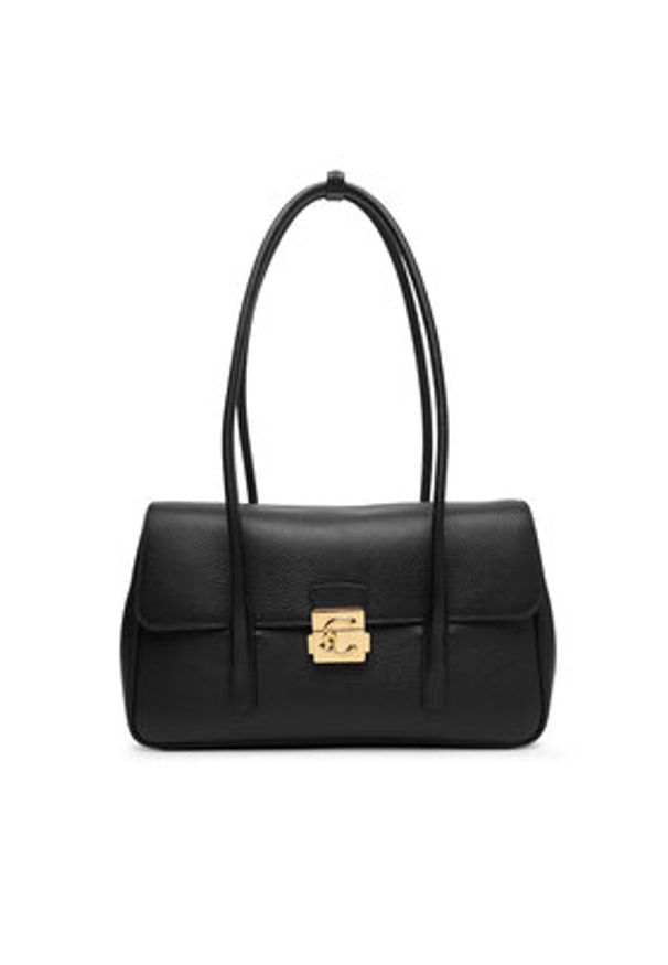 Coccinelle Torebka U4K Coccinelle C-Me Lock E1 U4K 12 03 01 Czarny. Kolor: czarny. Materiał: skórzane