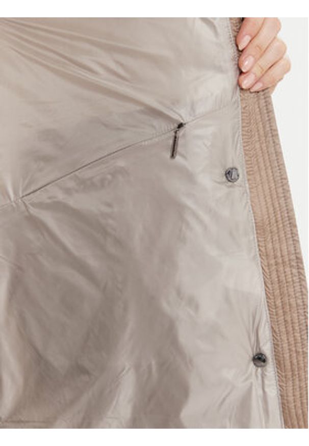 Hetrego - Hetregó Kurtka zimowa Karen 8P605 25WD02 Beżowy Regular Fit. Kolor: beżowy. Materiał: syntetyk. Sezon: zima