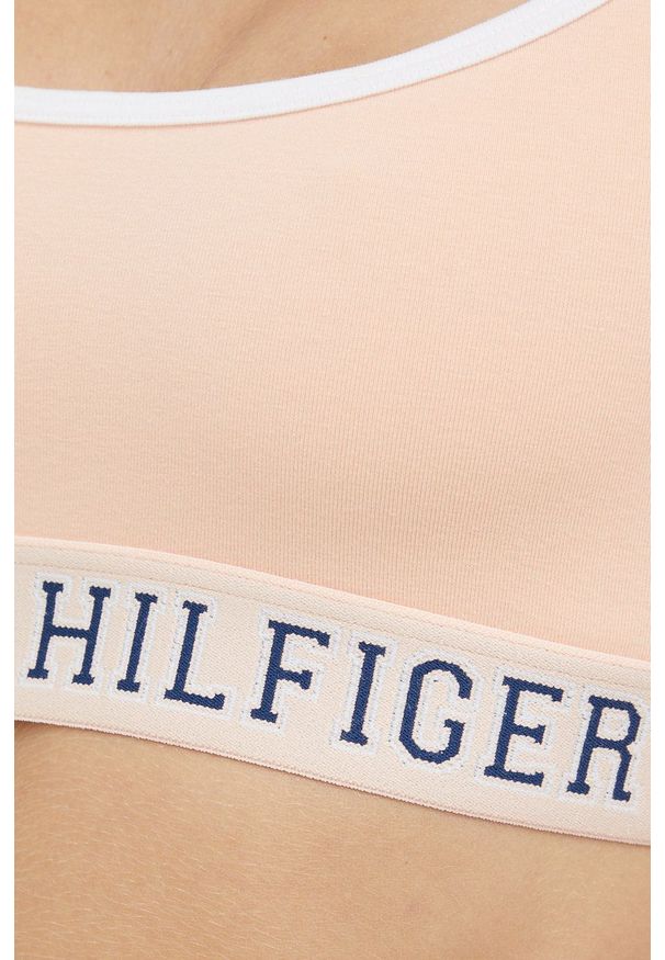 TOMMY HILFIGER - Tommy Hilfiger figi kolor pomarańczowy. Kolor: pomarańczowy
