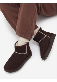 Roxy Śniegowce CEO-HY669020S-1 Brązowy. Kolor: brązowy. Materiał: materiał #7