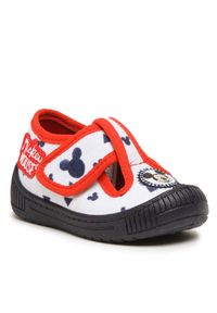 Kapcie Mickey&Friends. Kolor: biały