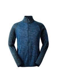 DARE 2B - Męska Bluza Polarowa Torrek. Kolor: zielony, niebieski, wielokolorowy. Materiał: polar. Sezon: zima. Styl: sportowy. Sport: turystyka piesza