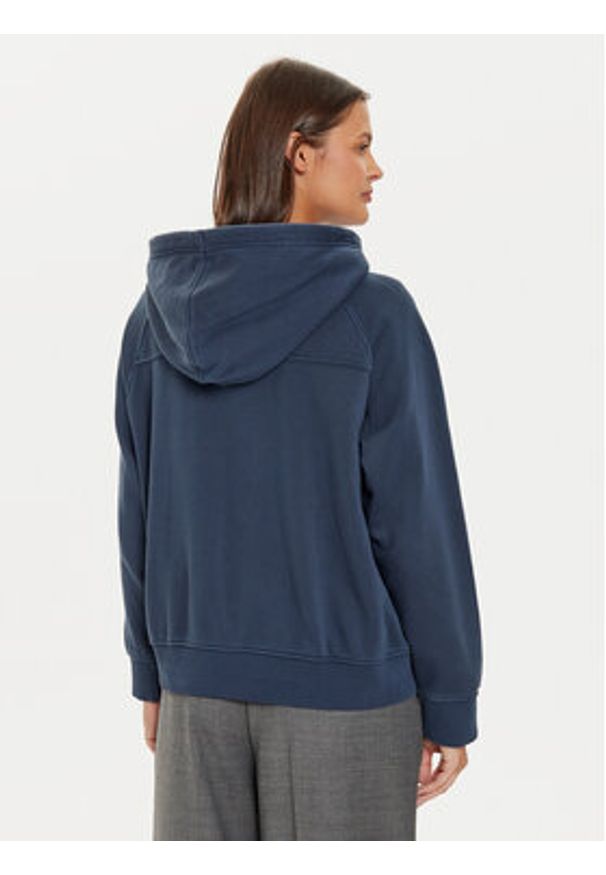 Pepe Jeans Bluza Felicity PL581463 Granatowy Regular Fit. Kolor: niebieski. Materiał: bawełna