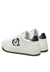 Love Moschino - LOVE MOSCHINO Sneakersy JA15096G1LIA110A Biały. Kolor: biały. Materiał: skóra #5