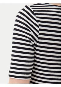Marc O'Polo T-Shirt B01219651333 Czarny Regular Fit. Typ kołnierza: polo. Kolor: czarny. Materiał: bawełna #3