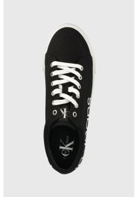 Calvin Klein Jeans tenisówki YM0YM00307.BDS męskie kolor czarny. Nosek buta: okrągły. Zapięcie: sznurówki. Kolor: czarny. Materiał: materiał, guma #5