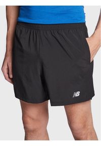 New Balance Szorty sportowe Accelerate 5 Inch MS23228 Czarny Regular Fit. Kolor: czarny. Materiał: syntetyk. Styl: sportowy