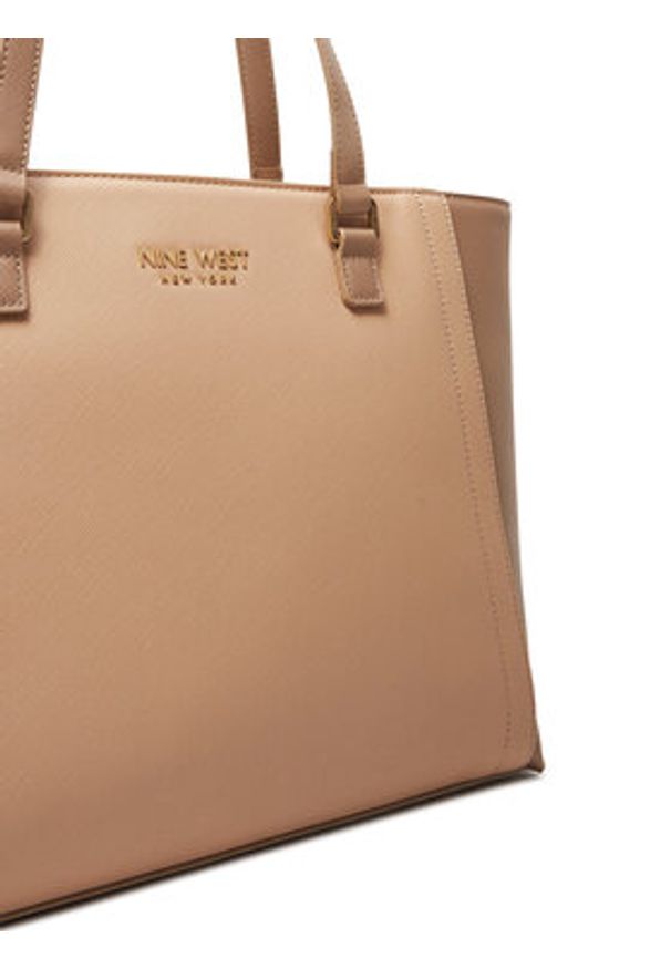 Nine West Torebka CEO-Midtown Maven-LX9844 Beżowy. Kolor: beżowy