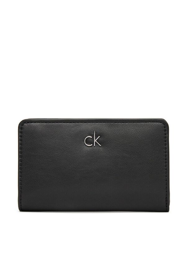 Duży Portfel Damski Calvin Klein. Kolor: czarny