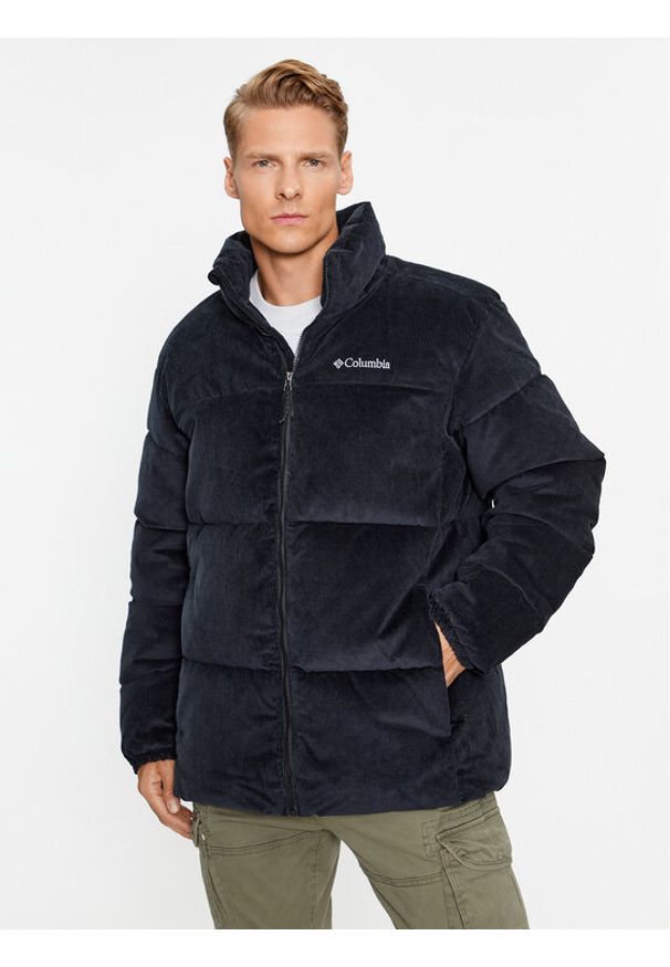 columbia - Columbia Kurtka zimowa Puffect™ Corduroy 2050992 Czarny Regular Fit. Kolor: czarny. Materiał: syntetyk. Sezon: zima
