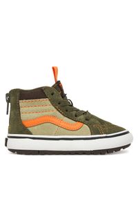 Sneakersy Vans. Kolor: brązowy. Model: Vans SK8