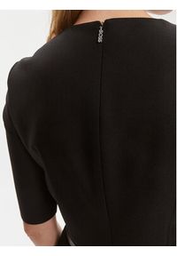 BOSS - Boss Sukienka dzianinowa Depuro 50506987 Czarny Slim Fit. Kolor: czarny. Materiał: wełna #5