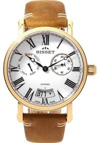 Zegarek Bisset Zegarek męski Bisset BSCF36GRWX05AX brązowy. Kolor: brązowy #1