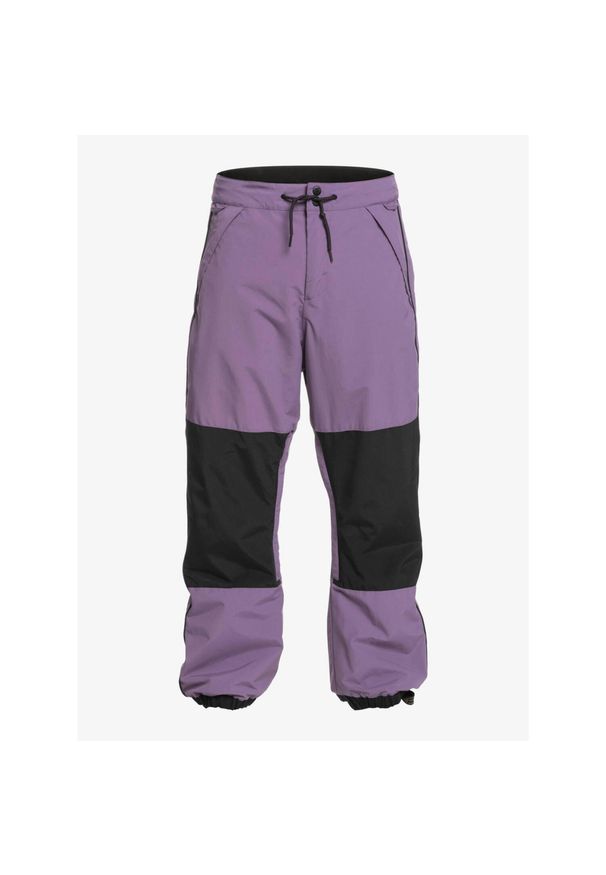 Spodnie narciarskie męskie Quiksilver Snow Down Technical. Kolor: fioletowy. Sport: narciarstwo