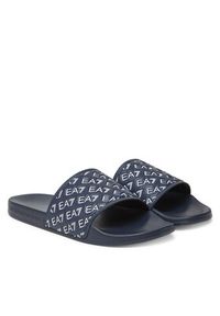 EA7 Emporio Armani Klapki 7X000109 AF15125 MB198 Granatowy. Kolor: niebieski #5