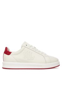 Lauren Ralph Lauren - Sneakersy LAUREN RALPH LAUREN. Kolor: biały #1