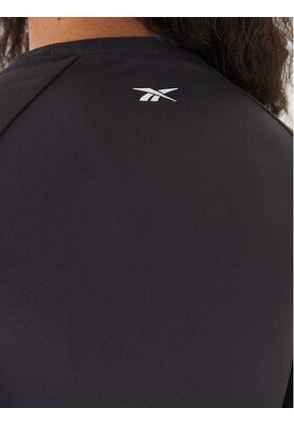 Reebok Koszulka techniczna Reebok x Ewa Chodakowska Moni RK25614CCW Czarny Slim Fit. Kolor: czarny. Materiał: syntetyk