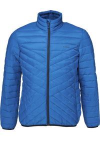 GLOMEX - Kurtka pikowana męska Glemo Loap Irven, niebieska, 3XL. Kolor: niebieski. Materiał: puch #2