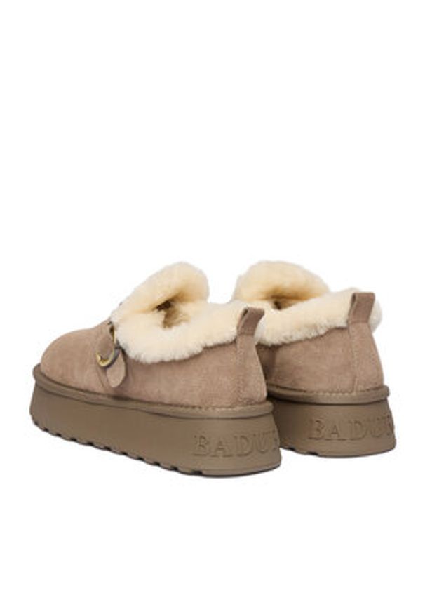 Badura Śniegowce EO-CALLIE-TS6288-01 Szary. Kolor: szary. Materiał: zamsz, skóra