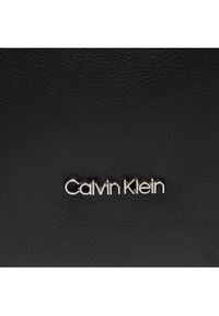 Calvin Klein Torebka Gracie K60K611661 Czarny. Kolor: czarny. Materiał: skórzane #5