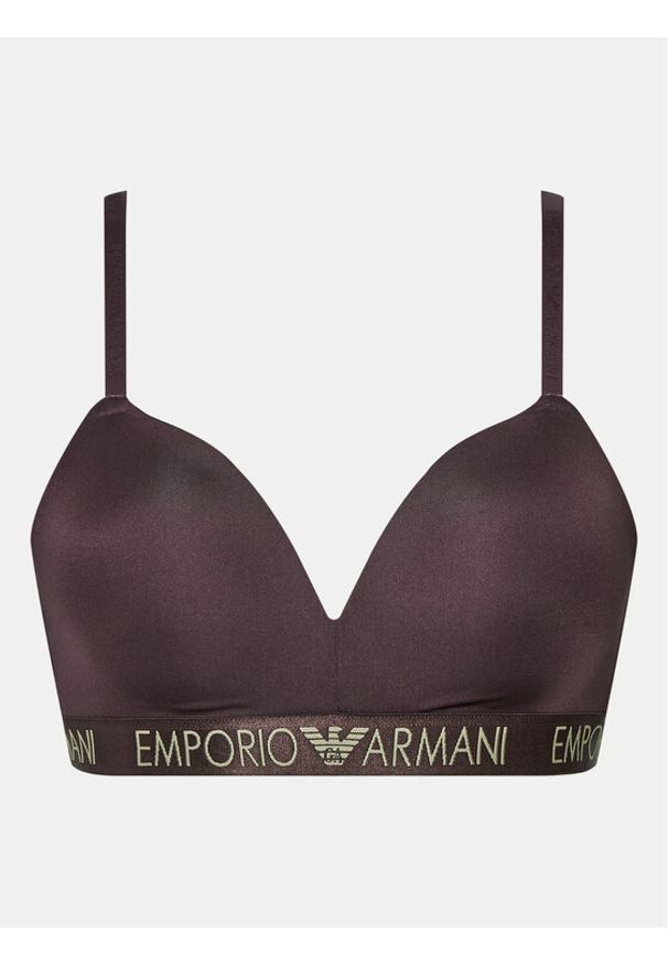 Emporio Armani Underwear Biustonosz braletka 164883 4F235 05093 Fioletowy. Kolor: fioletowy. Materiał: syntetyk