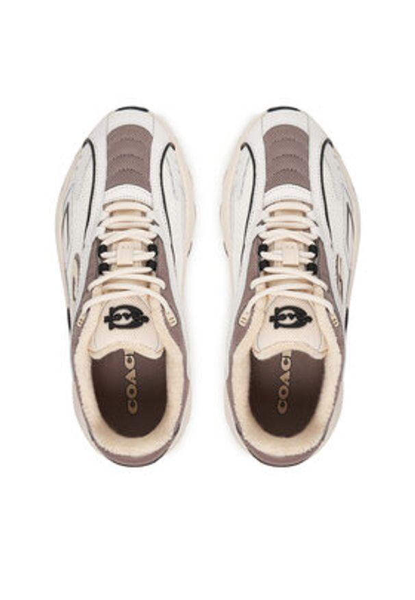 Coach Sneakersy CDE28 Szary. Kolor: szary. Materiał: materiał