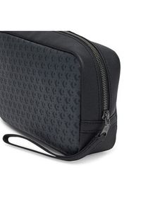 Calvin Klein Jeans Kosmetyczka Matte Aop Wash Bag Pu LV04G1052G Czarny. Kolor: czarny. Materiał: skóra