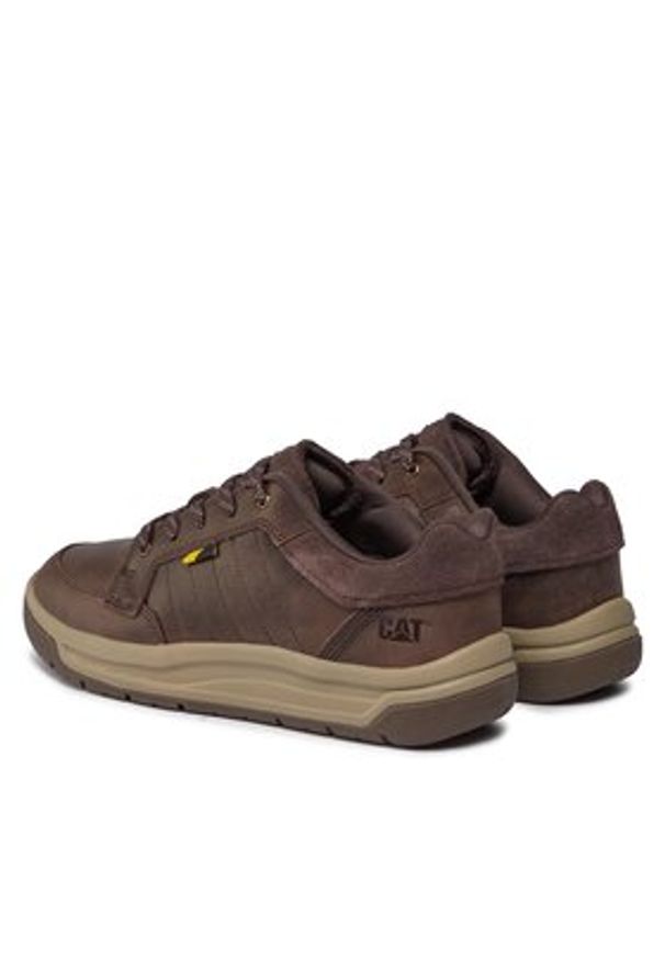 CAT Footwear Sneakersy Apa Cush P725846 Brązowy. Kolor: brązowy. Materiał: skóra
