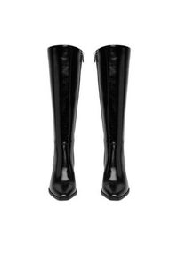 Nine West Kozaki CEO-ZEINA-01 Czarny. Kolor: czarny. Materiał: materiał #7