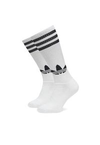 Adidas - adidas Zestaw 2 par wysokich skarpet unisex Knee JC8878 Biały. Kolor: biały. Materiał: bawełna, materiał #3