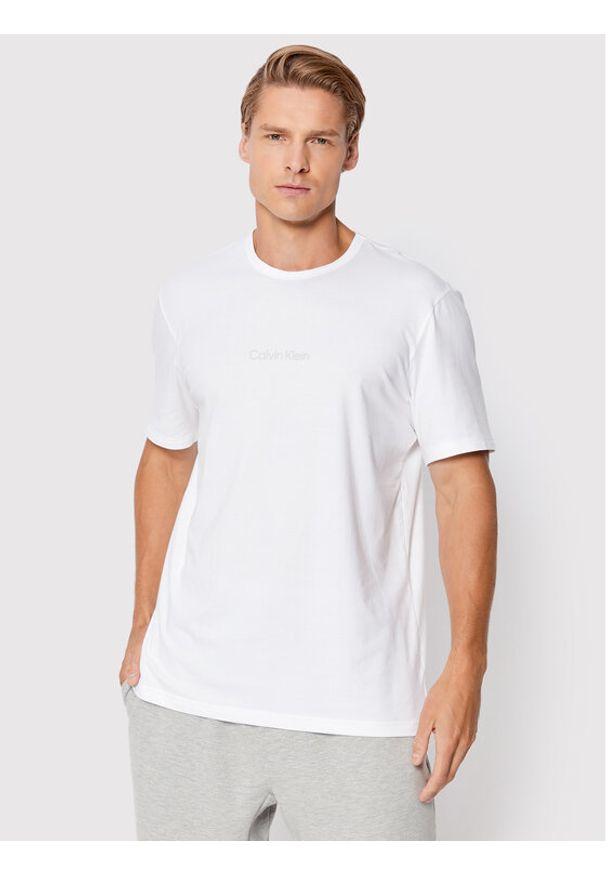 Calvin Klein Underwear T-Shirt 000NM2170E Biały Regular Fit. Kolor: biały. Materiał: bawełna