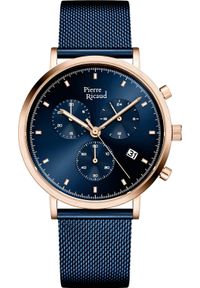 Zegarek Pierre Ricaud Zegarek męski Pierre Ricaud P60046.R115CH niebieski. Kolor: niebieski #1