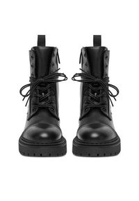 Badura Trzewiki C-70307 Czarny. Kolor: czarny. Materiał: skóra #5
