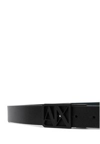 Armani Exchange Pasek Męski XM002659 AF22849 MC038 Czarny. Kolor: czarny. Materiał: skóra #2