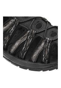 Czarne Sandały Lee Cooper Wygodne Obuwie Męskie. Okazja: na spacer, na co dzień. Kolor: czarny. Sezon: lato. Styl: sportowy, casual #6