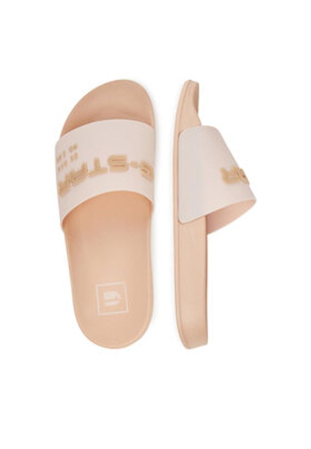 G-Star RAW - G-Star Raw Klapki SS25-3C096-W Różowy. Kolor: różowy. Materiał: syntetyk